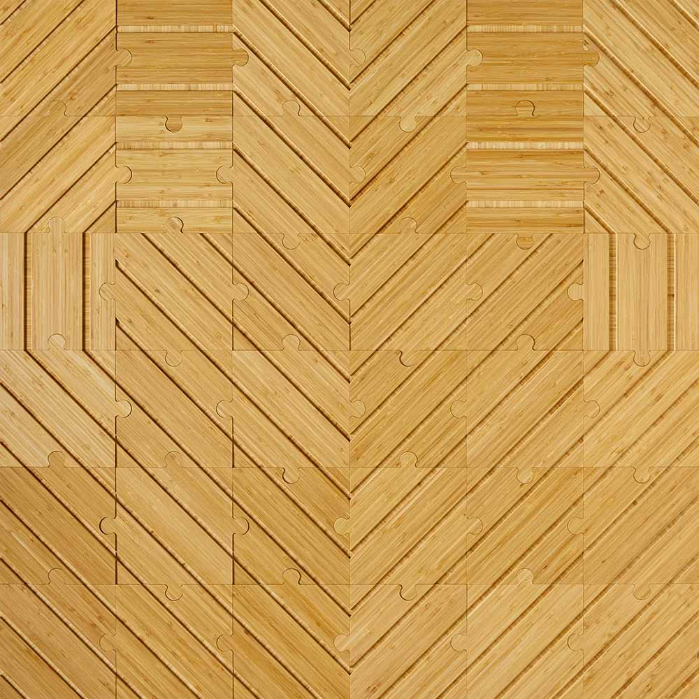Plyboo puzzle in the shape of a heart