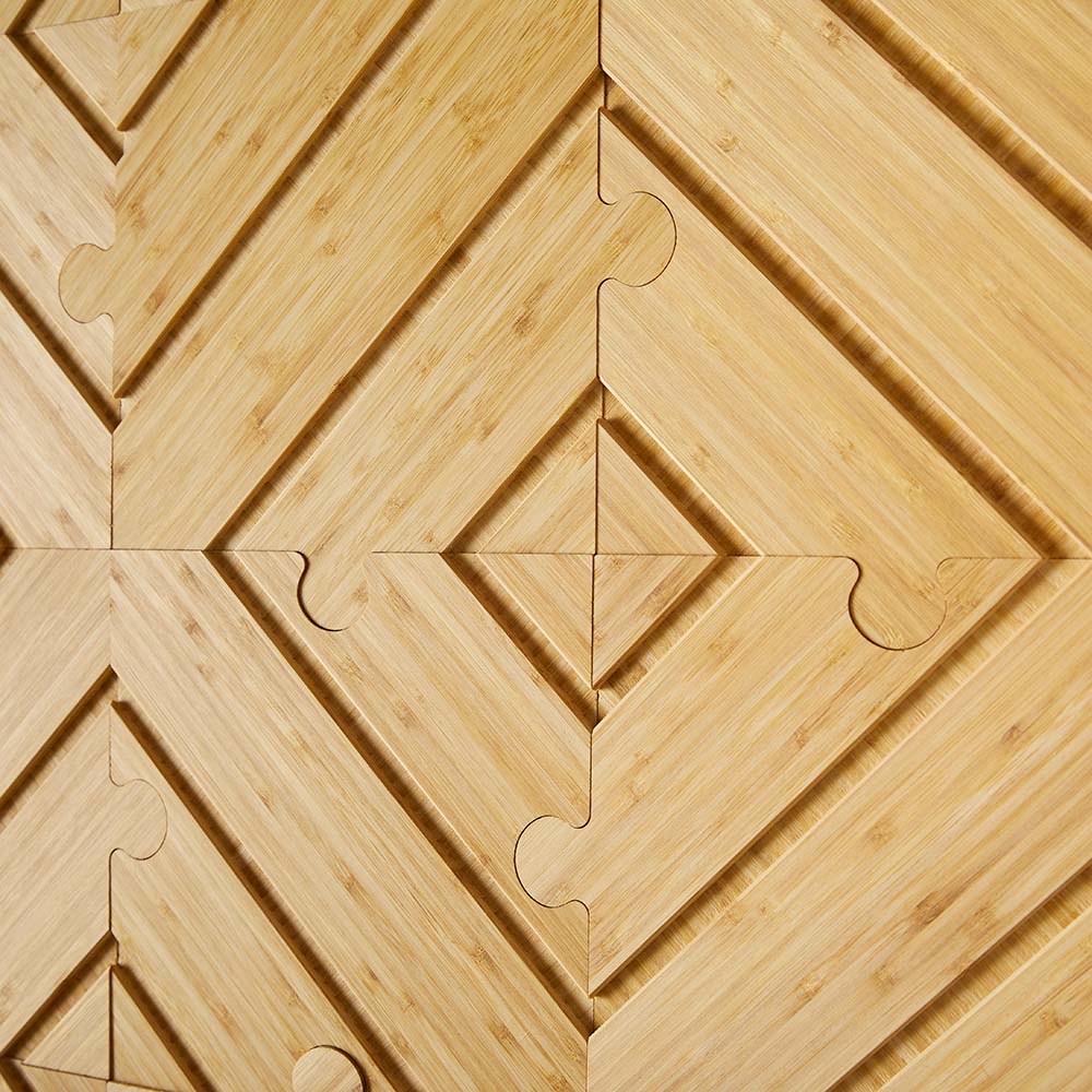 Infinite diamonds plyboo puzzle close