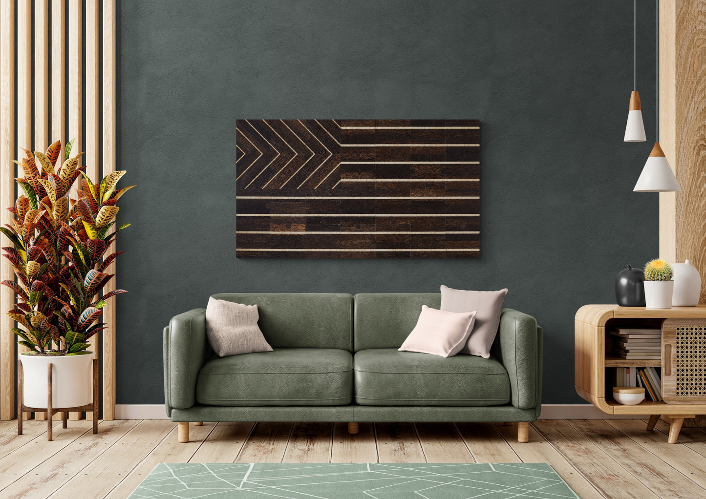 Flag Palm Wall Art Puzzle