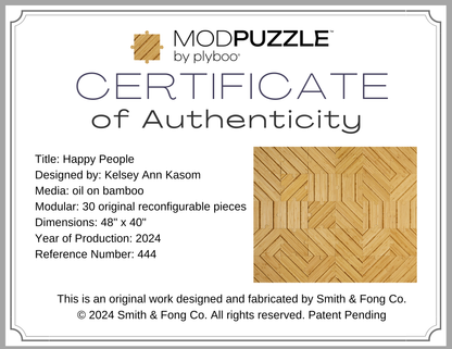 Happy People Certificate