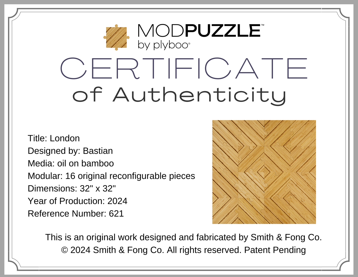 London Certificate