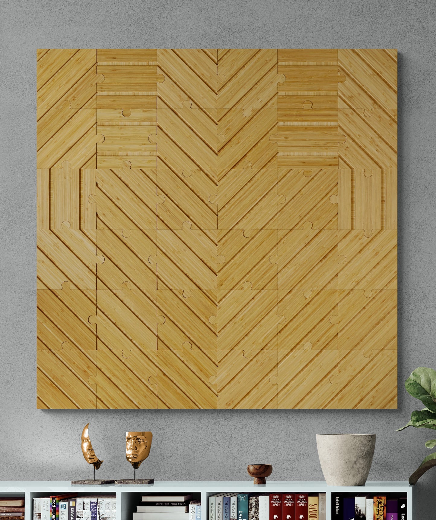 Heart Large Wall Art Puzzle