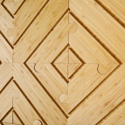 Infinite diamonds plyboo puzzle close