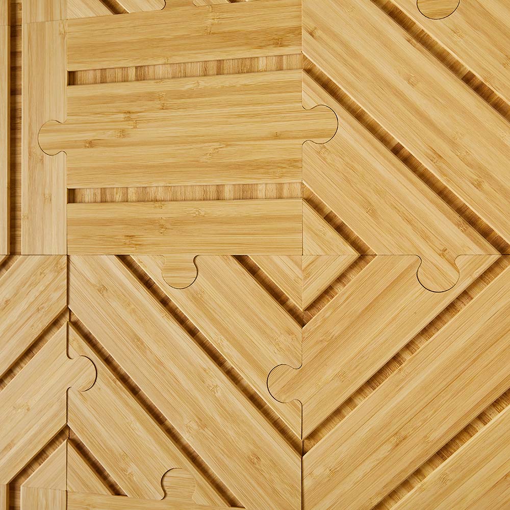 Mystery plyboo puzzle up close